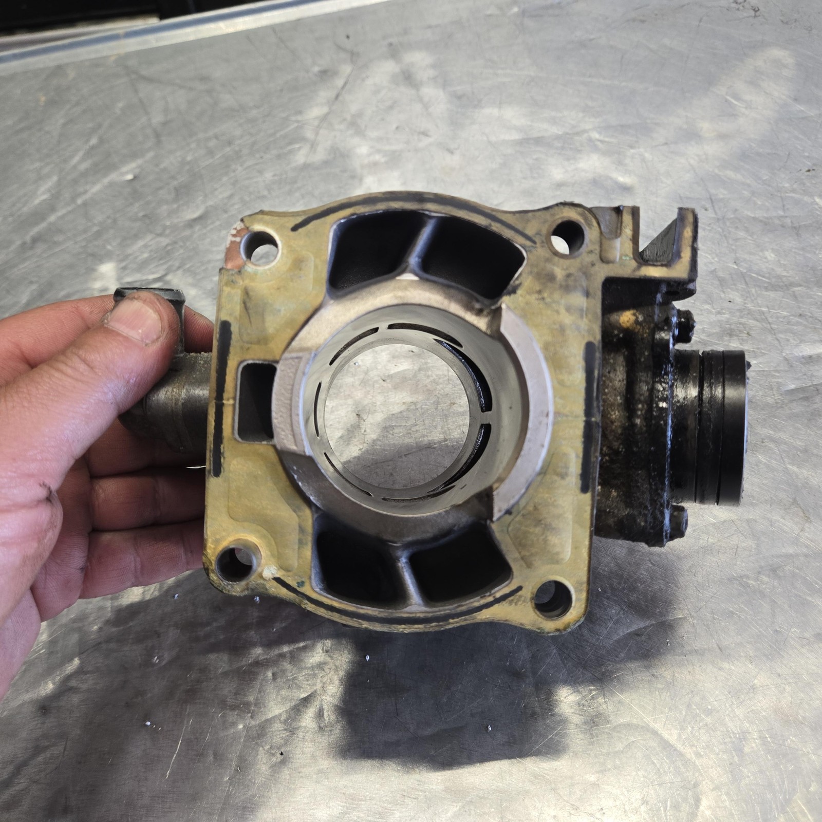 2001 Honda Cr125r Engine Motor Cylinder Bore Jug