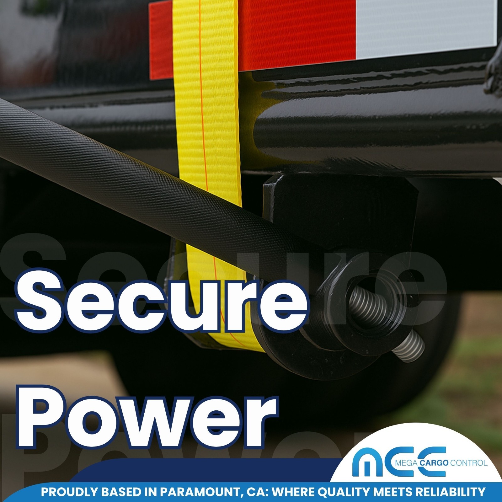 1 Pack Black Coated 32" Standard Winch Bar for Flatbed Trailer Tie Down Strap