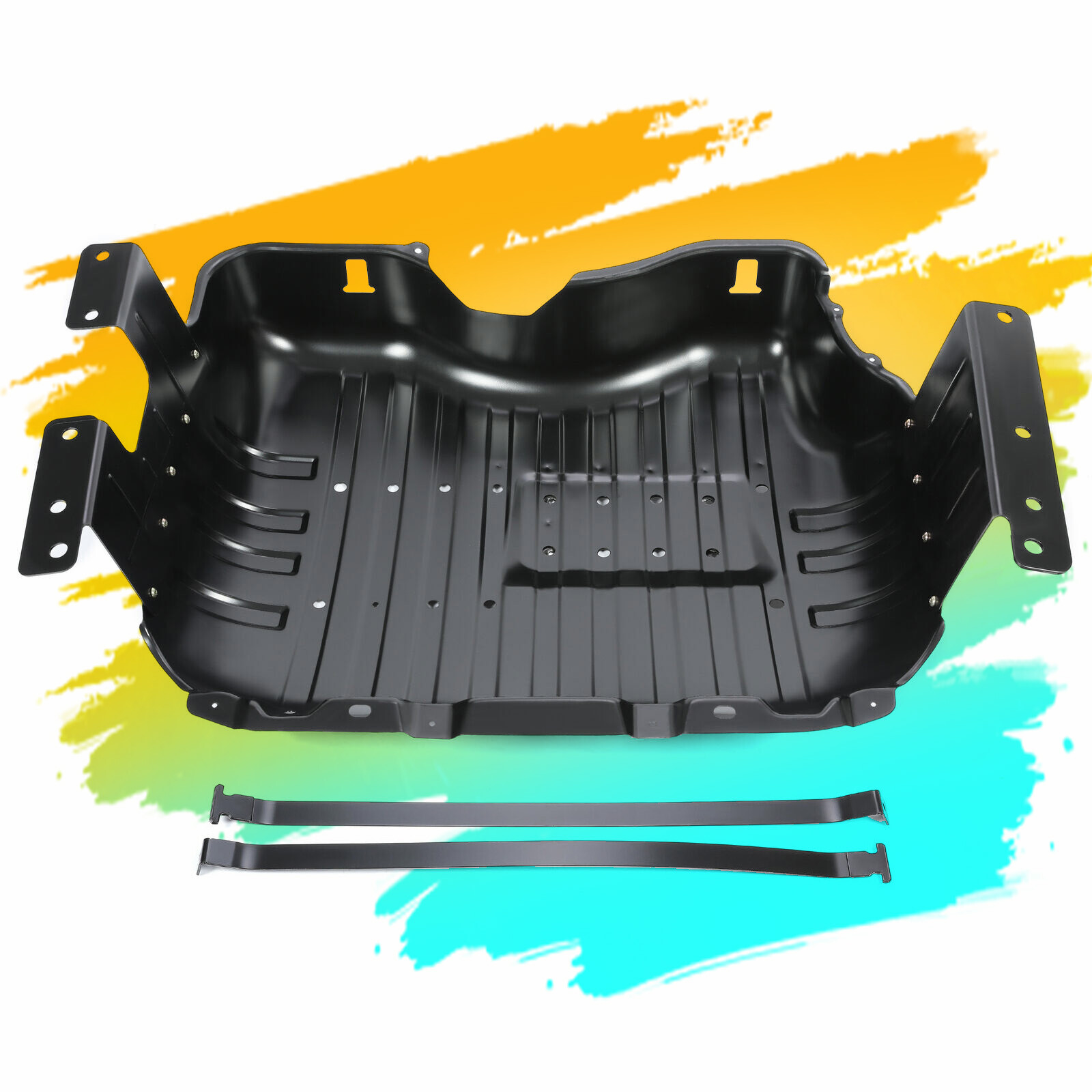 New Fuel Tank Skid Plate Cover w/ Straps For 1999-2004 Jeep Grand Cherokee