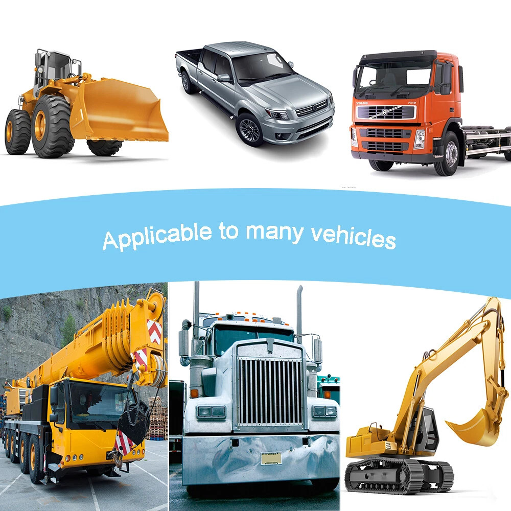 12V Split Air Conditioner 12000 BTU AC Kit Fit for Cab Semi Truck Bus Caravan RV