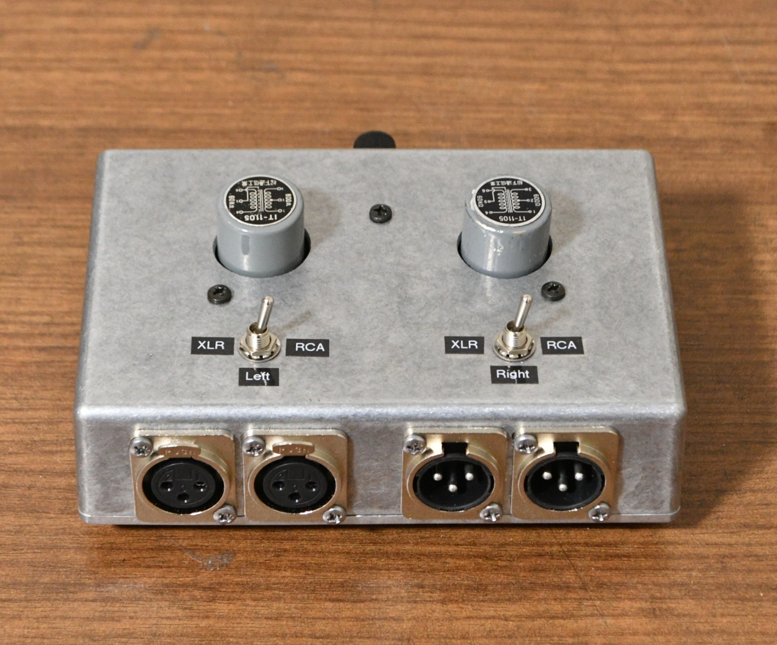 Matsushita (Technics) input/MC step up transformer IT-1007 XLR support * VG+