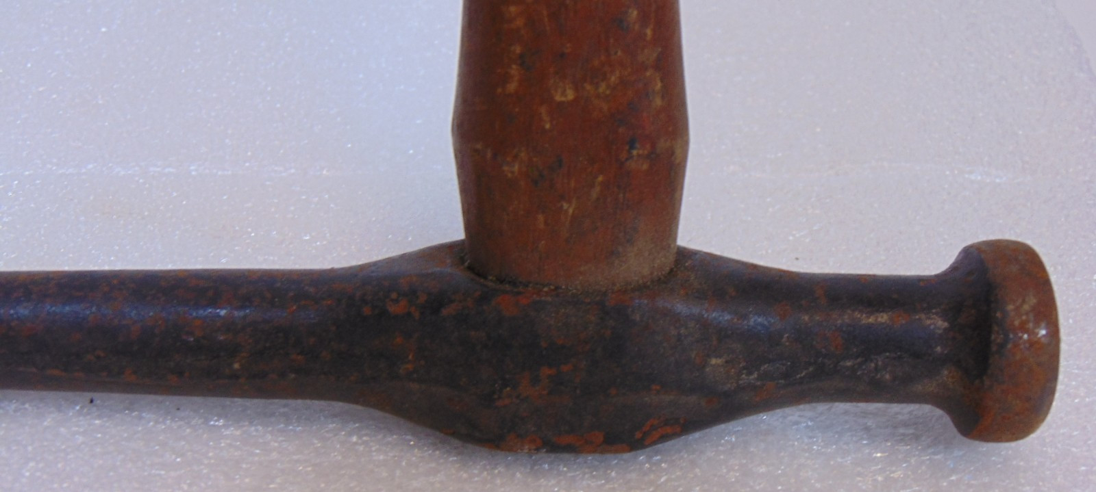 16" Long Picking Hammer Tool Auto Body Pick Wood Handle Vintage Cobblestone VTG