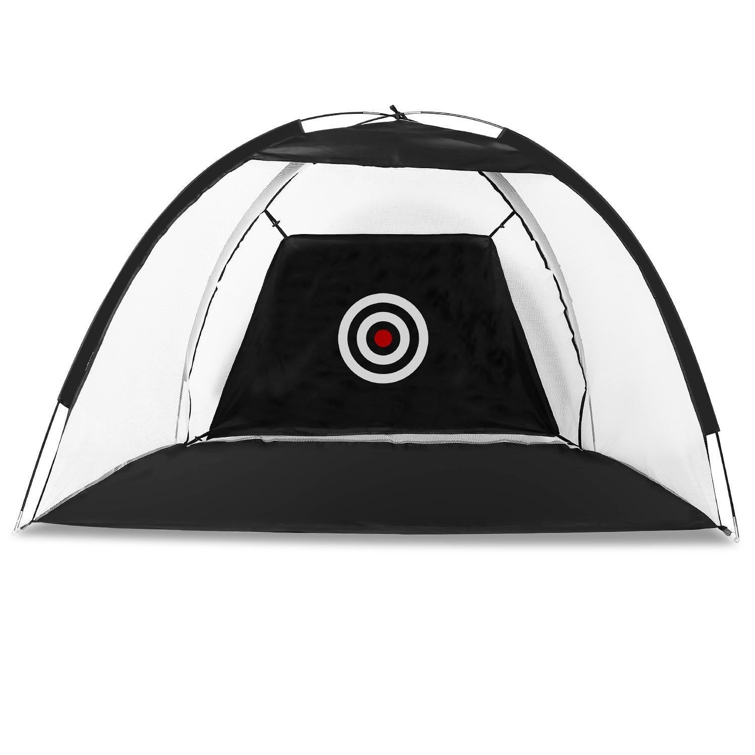 Golf Net Training Aids Practice Nets Driving Hitting w/ Target Cloth Carry Bag