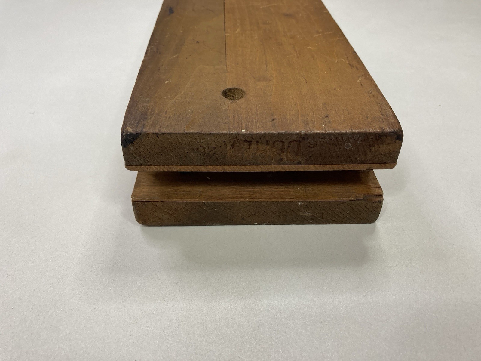 VINTAGE Antique The Miller Dubrul & Peters MFG Co Wooden 10 Cigar Mold Press