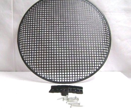 (2) Two 18" Metal Mesh Speaker Grill w/ Mesh Speaker Clamps & Screws