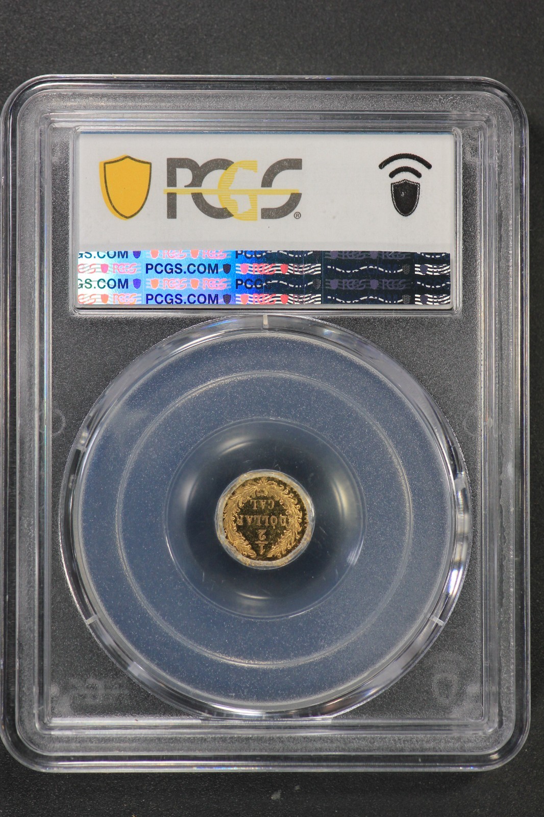 1880 California Fractional Gold PCGS MS64PL MS-64 Prooflike G50C BG-955 Pop 1