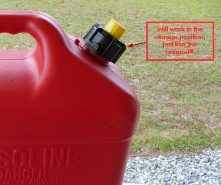 4 - Blitz Gas Can Nozzle Spouts Rings Caps Replacement Vintage 900094 900092 NEW