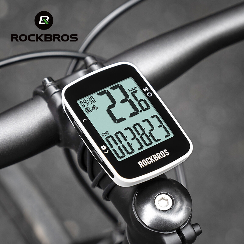 ROCKBROS Bicycle Speedometer Odometer Waterproof CycleBike Computer Wireless GPS