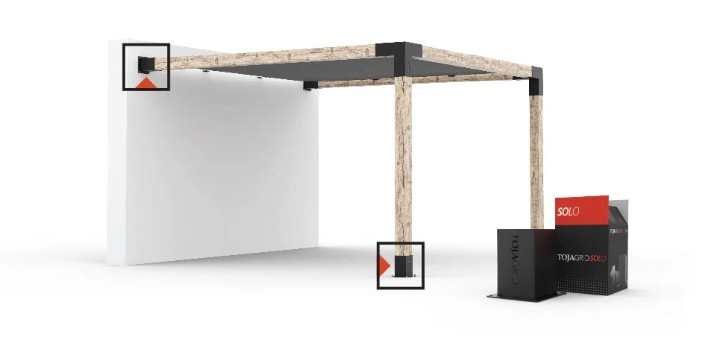 G031014MB1 TOJA GRID SOLO 6ftx6ft 4 pack