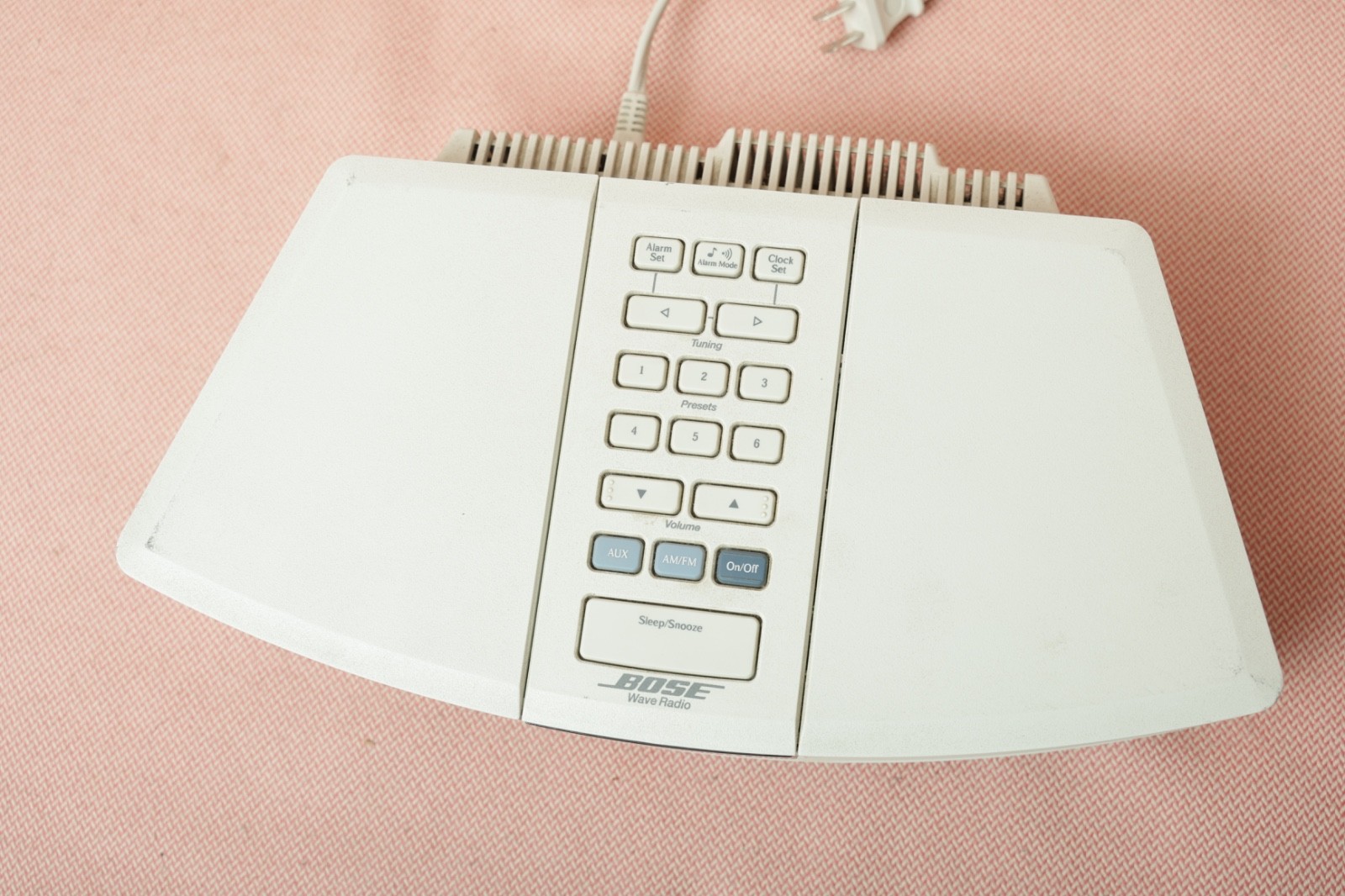 Bose AWR1-W1 Wave Radio Alarm Clock Radio with Power Cable