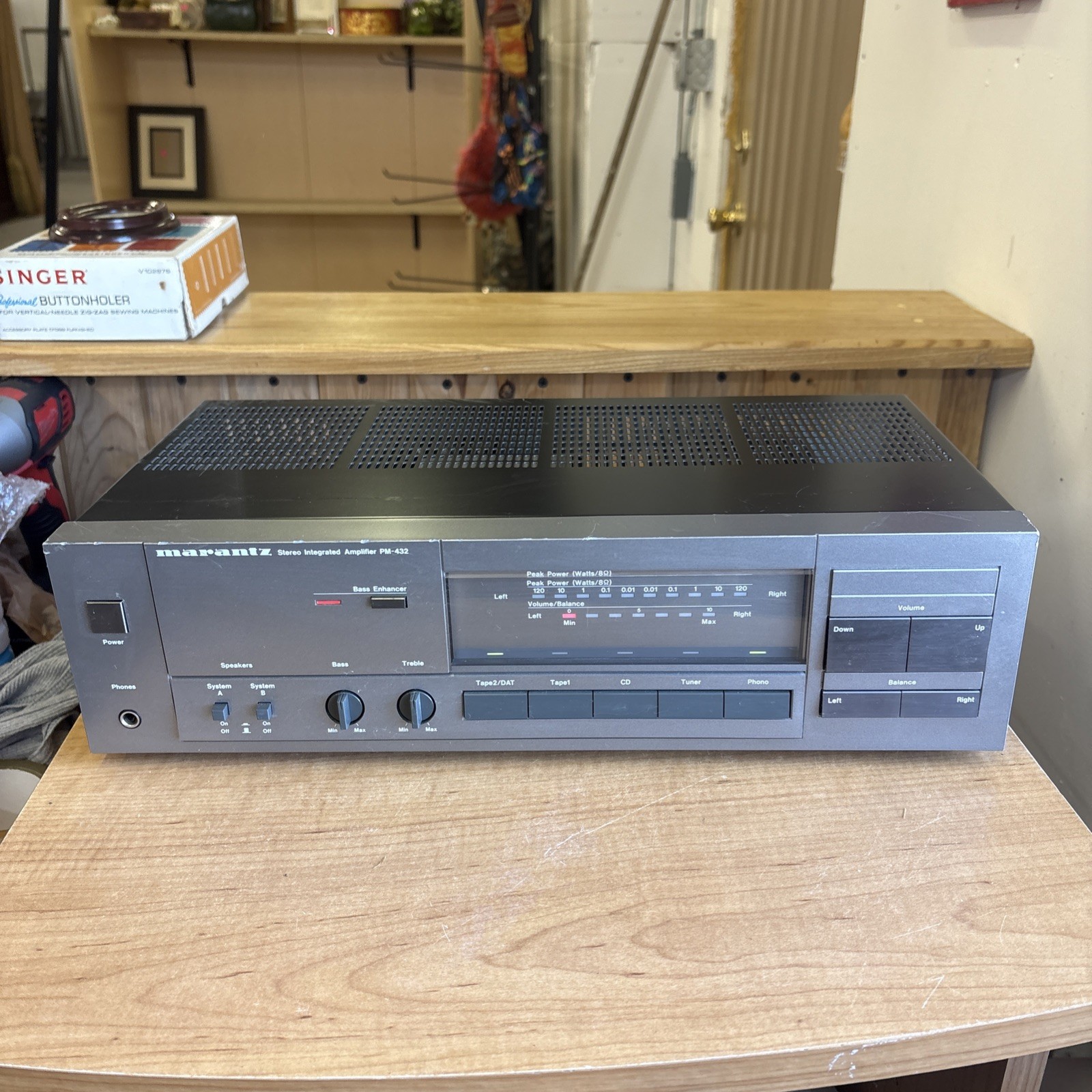 Marantz PM-432 Stereo Integrated Amplifier Tested