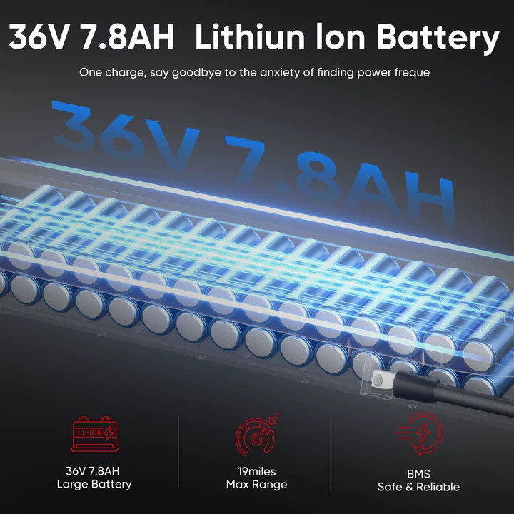 500W Commuter Electric Scooter For Adult 19MPH 20 Mile Range 8.5" Solid Tires