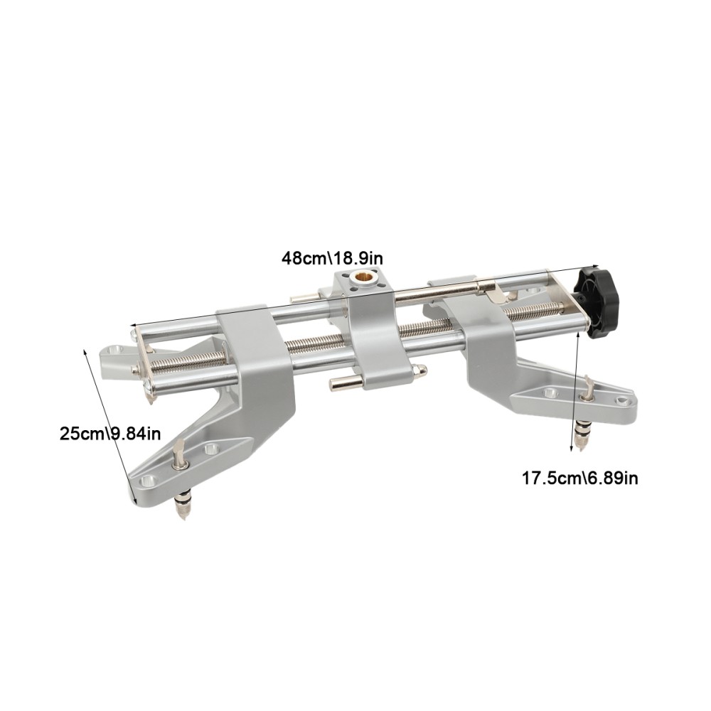 Wheel Alignment Rack Rim Clamp Mount Commercial Alignment Tool 11'' to 25'' Rim
