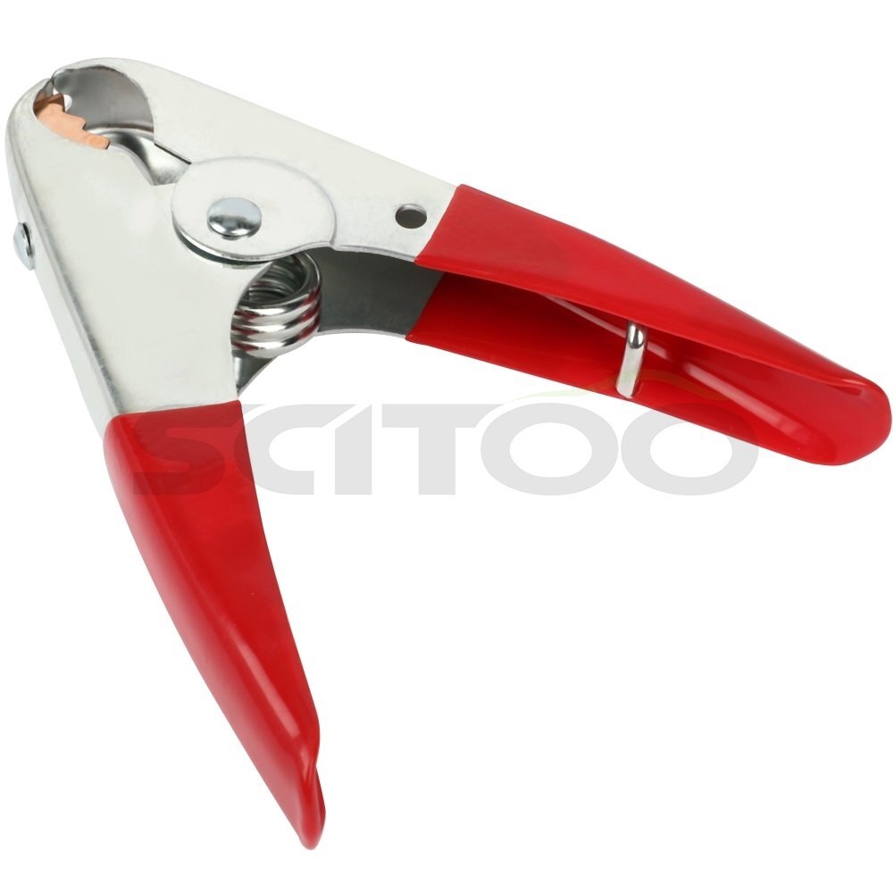 SCITOO 4pcs Battery Booster Cable Parrot Clamps 1100AMP Jumper Replacement