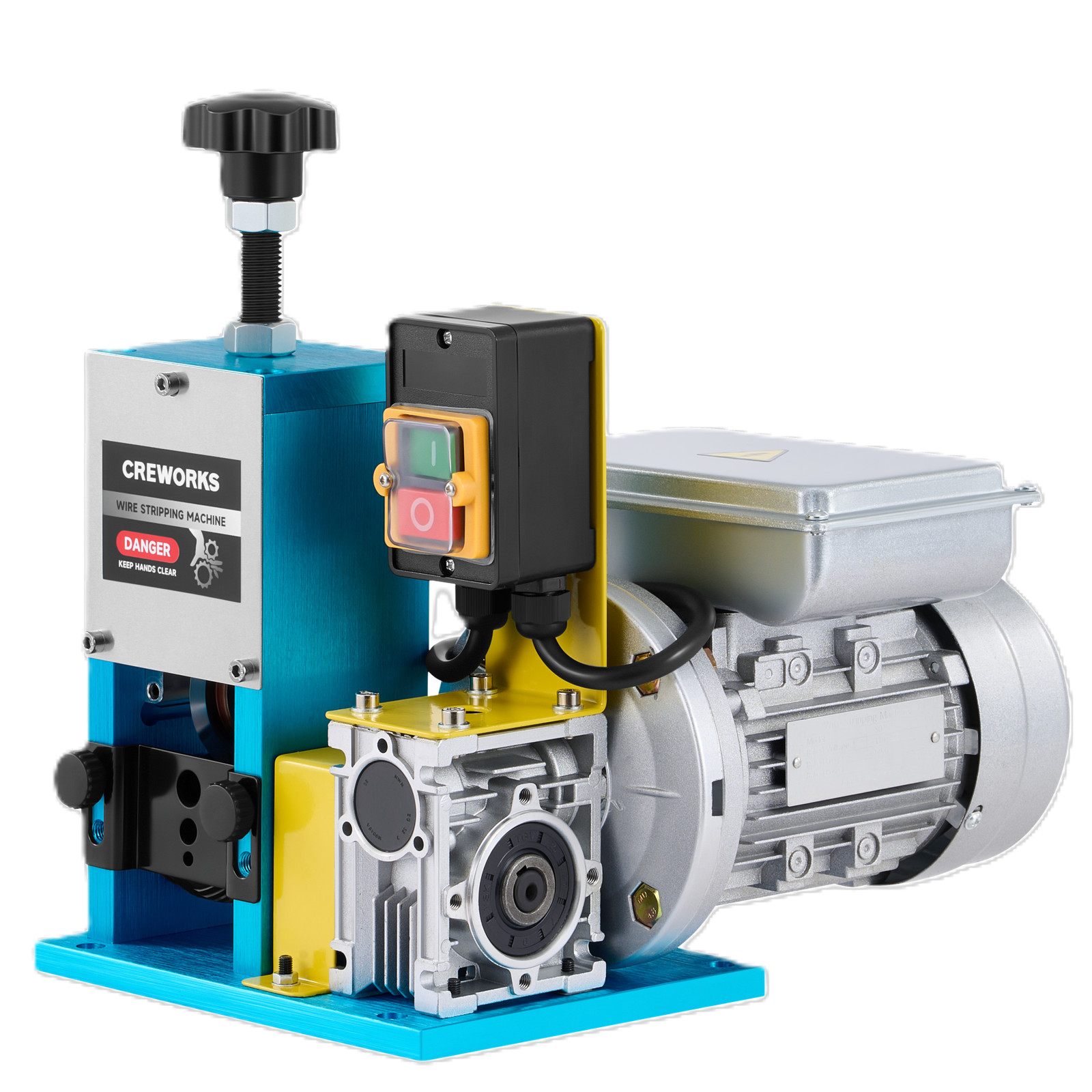 CREWORKS 0.04-1.18 inch Automatic Electric Wire Stripping Machine Wire Stripper