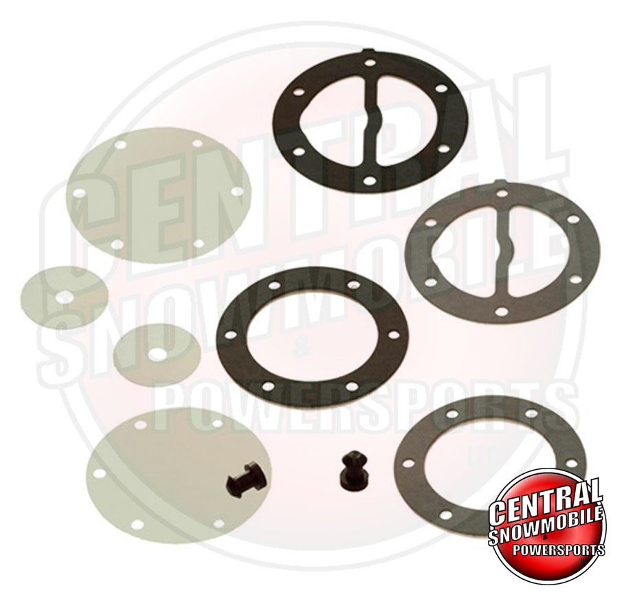Mikuni Round Style Pump Repair Kit (Round 2.5" Double/Triple Fuel Pumps) 451453