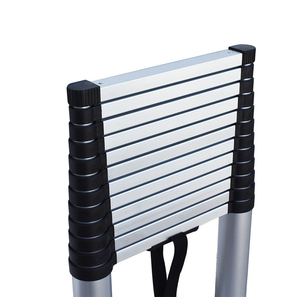 14.5FT Aluminum Extension Telescoping Heavy Duty Lightweight Step Ladder 330lbs