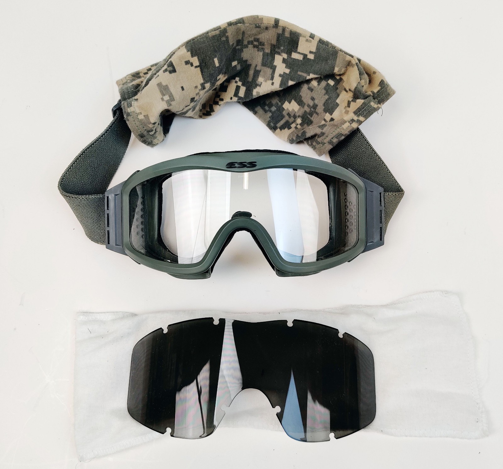 Authentic ESS Series Foliage Green Goggles NVG