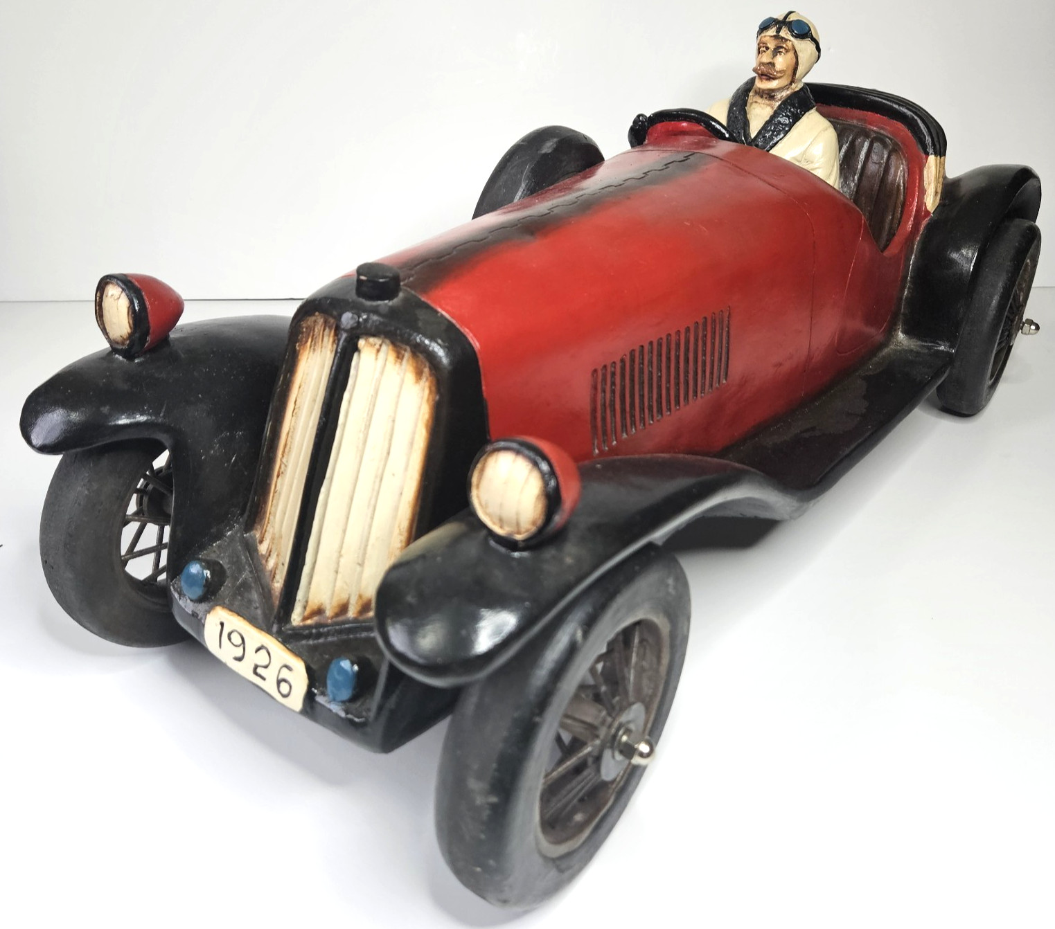 Vintage Classic Antique 1926 Roadster Wooden Replica Allan Agohob