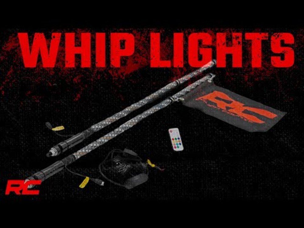 Rough Country LED Whip Light for Honda Talon Bed 19-25Mount w/LED Whip