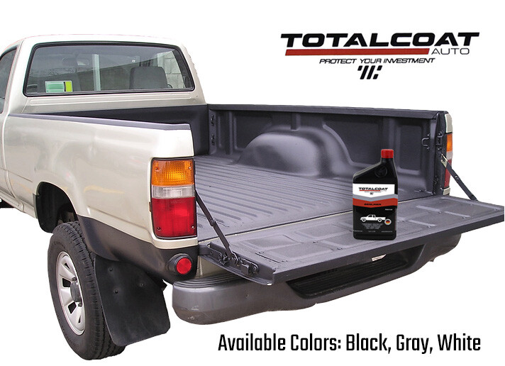 Roll On Bedliner, Easy Application, DIY Bed Liner Kit Black, Grey, or White