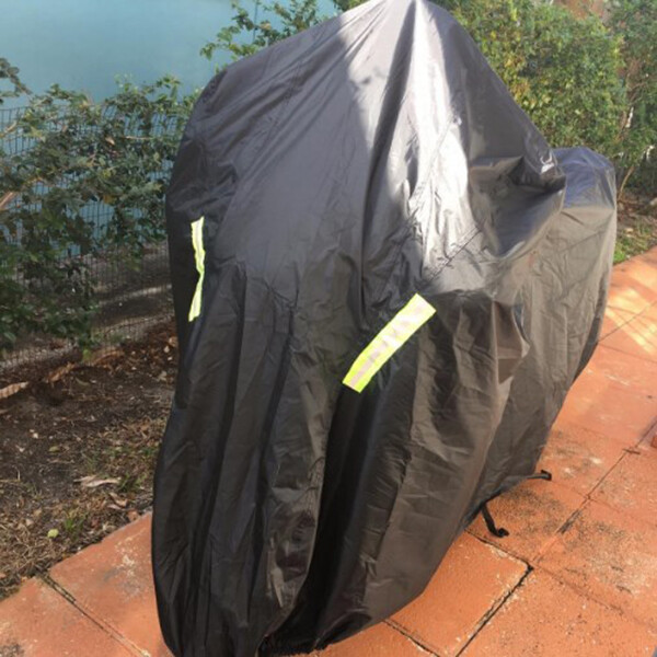 Motorcycle Cover Waterproof Heavy Duty for Winter Outside Storage Snow Rain XL