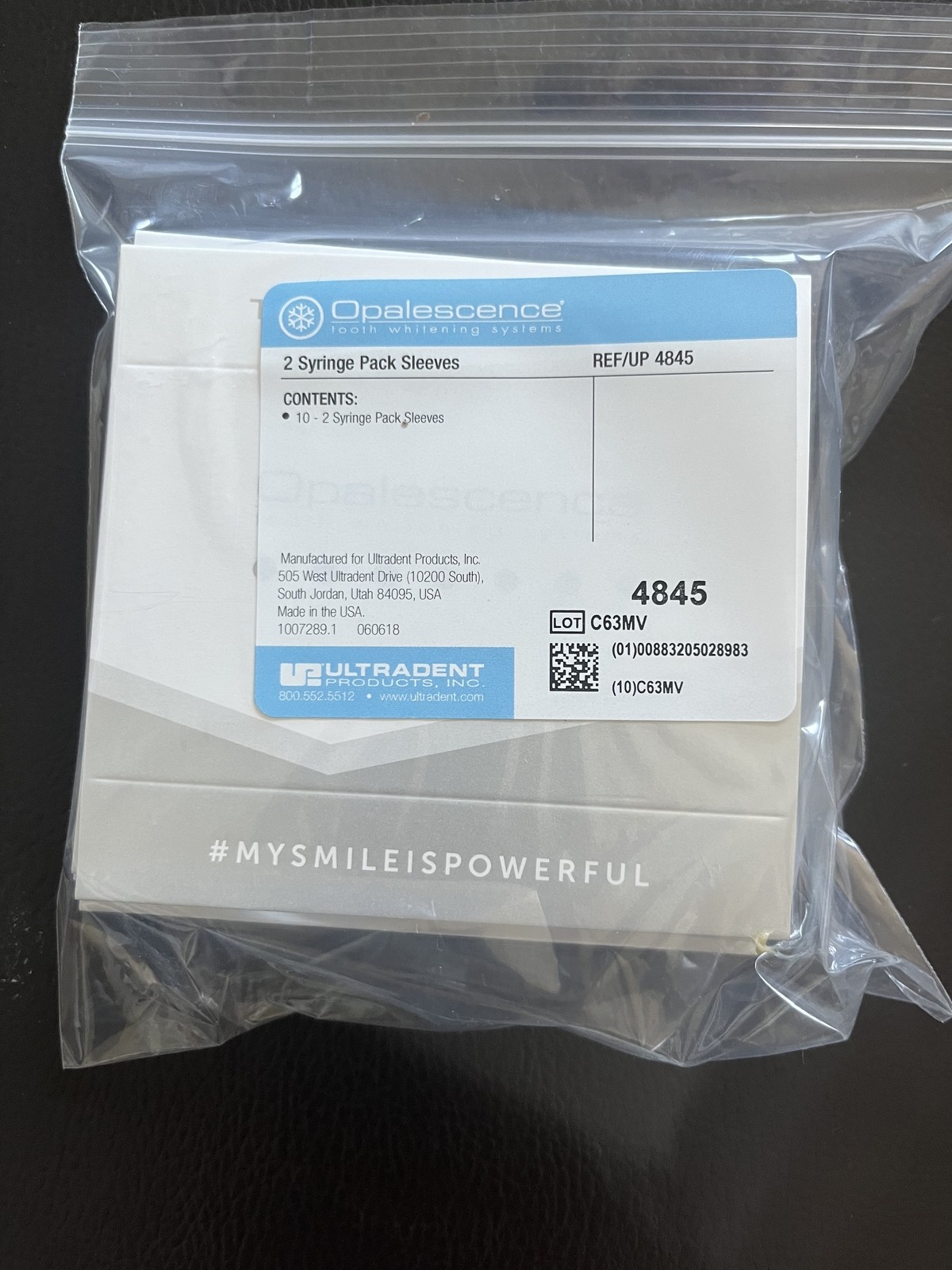 Authentic Opalescence PF Teeth Whitening 2 Refill Gel 35% Mint Fresh Exp 3/31/27