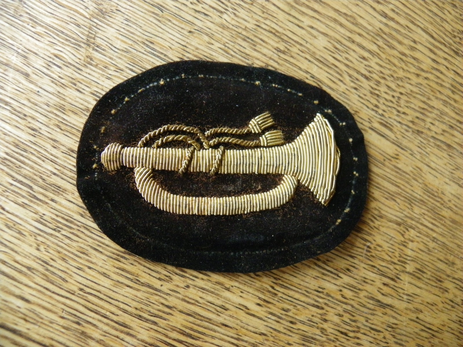 CIVIL WAR ERA MOUNTED RIFLEMANS HAT INSIGNIA