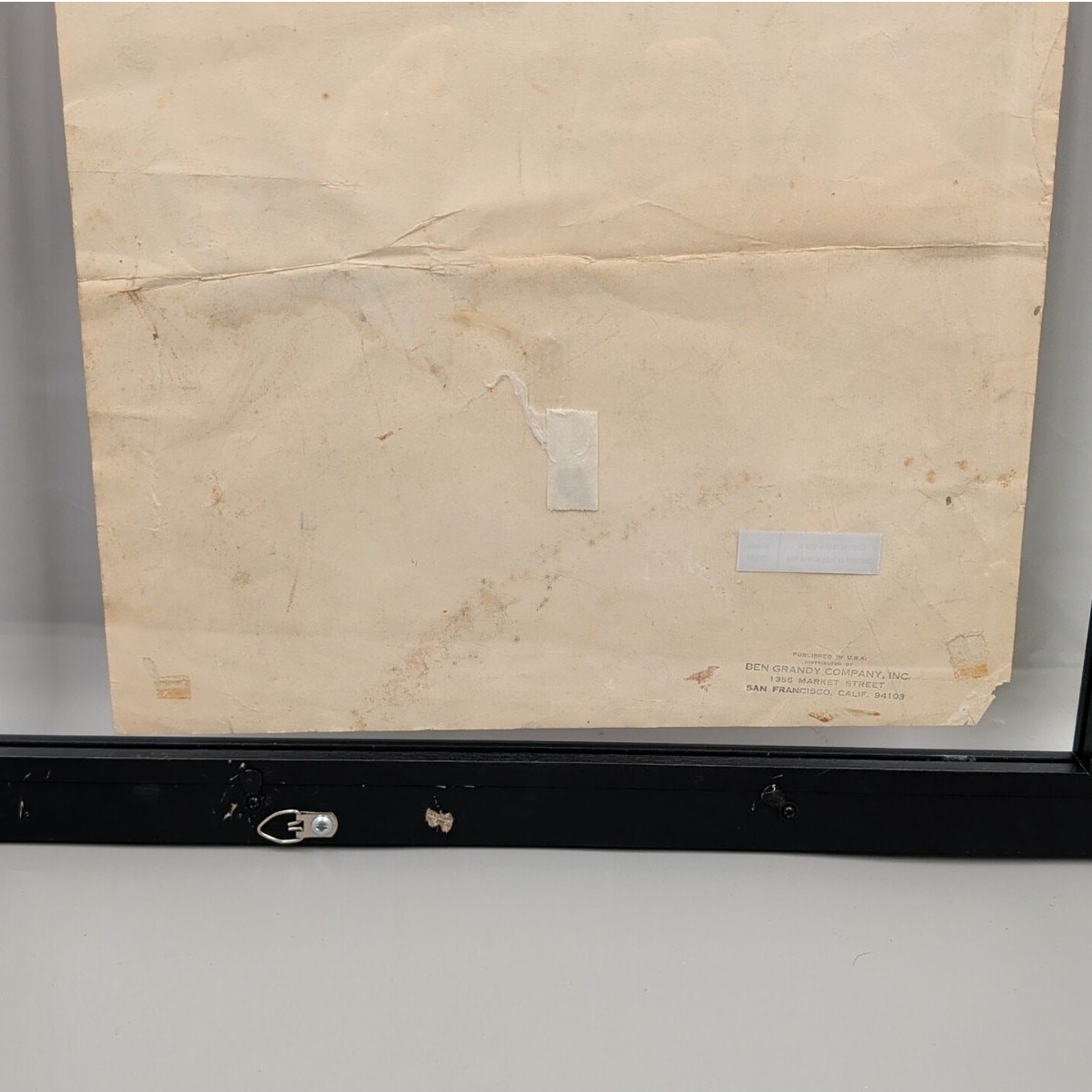 GRATEFUL DEAD FD 45-1 AVALON BALLROOM CONCERT POSTER 1967 Dead Classic Vintage