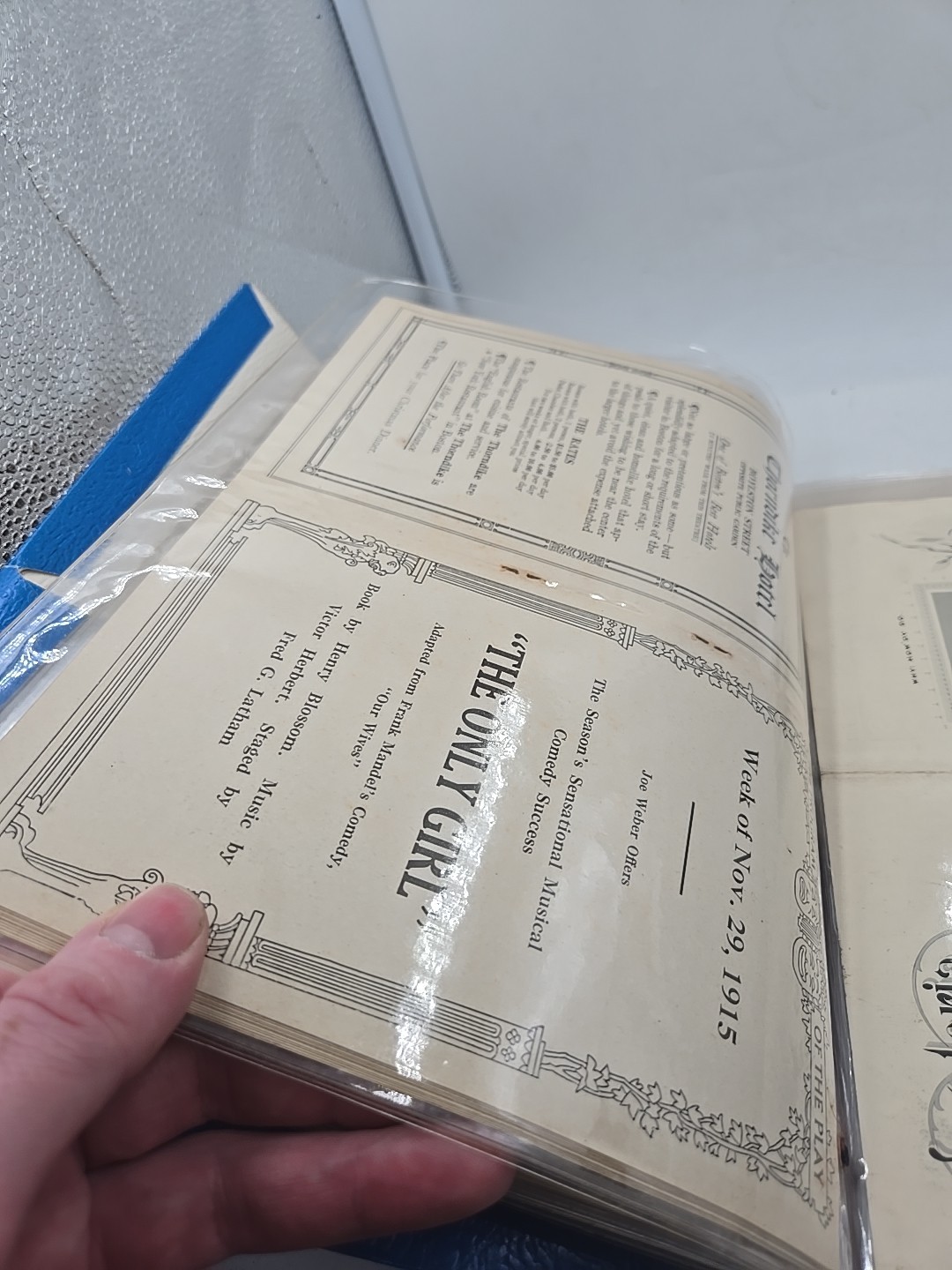 Lot Of Theater Programs And Paper