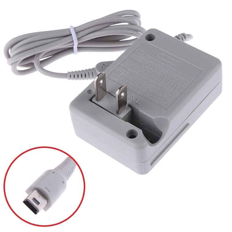 AC Adapter Home Wall Charger Cable Power Plug for Nintendo DSi/ 2DS/ 3DS/ DSi XL