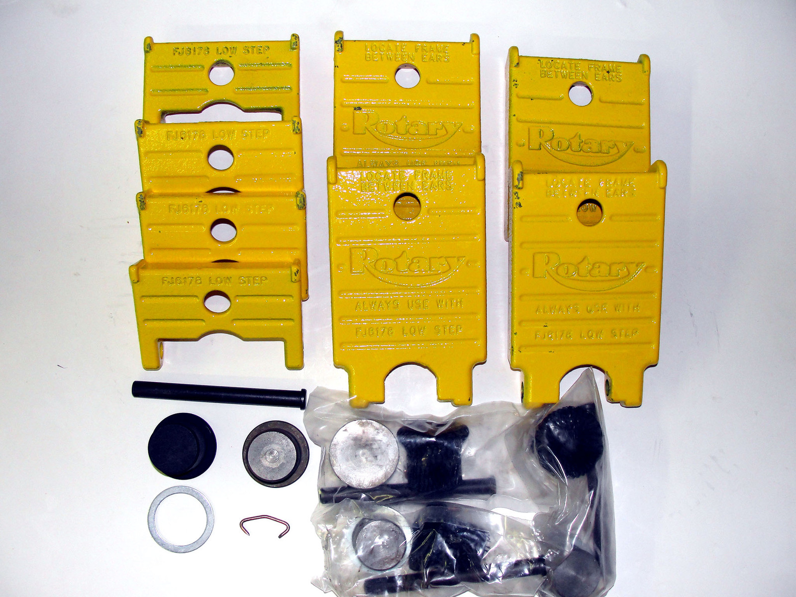 ROTARY LIFT SET OF (4) ADAPTER - PAD REPAIR KITS SPOA7 SPOA9 SPOA10; #FJ671-7YL