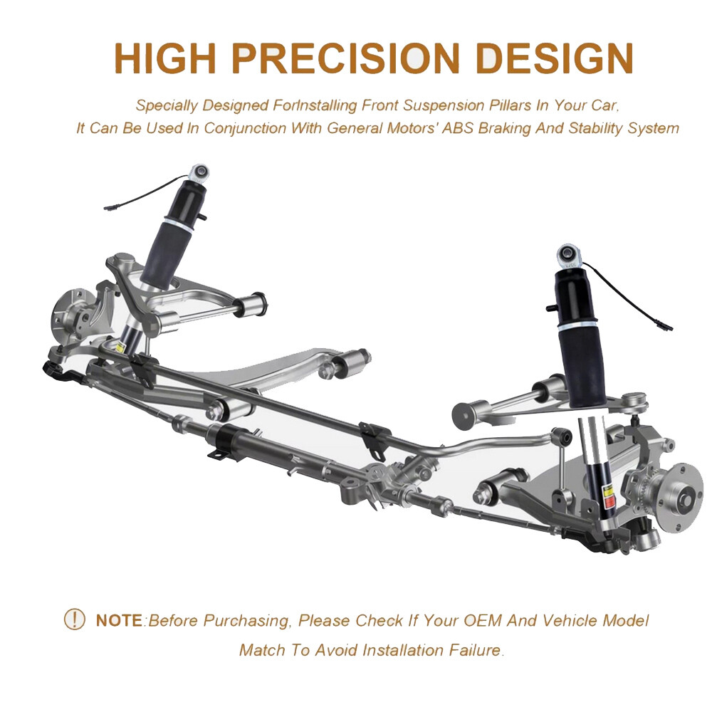 FRONT Strut Assy + REAR shock Absorber For 2015-20 Escalade Suburban Tahoe Yukon