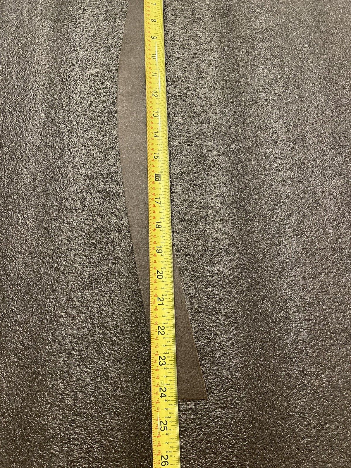 ORIGINAL WWII WW2 US-GERMAN VISOR CAP/HAT LEATHER SWEATBAND FOR PARTS OR REPAIR