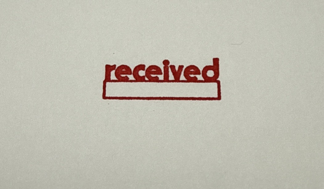 Lot of 3 self inking office stamp set Paid, Received & Copy Bundle with Bonus