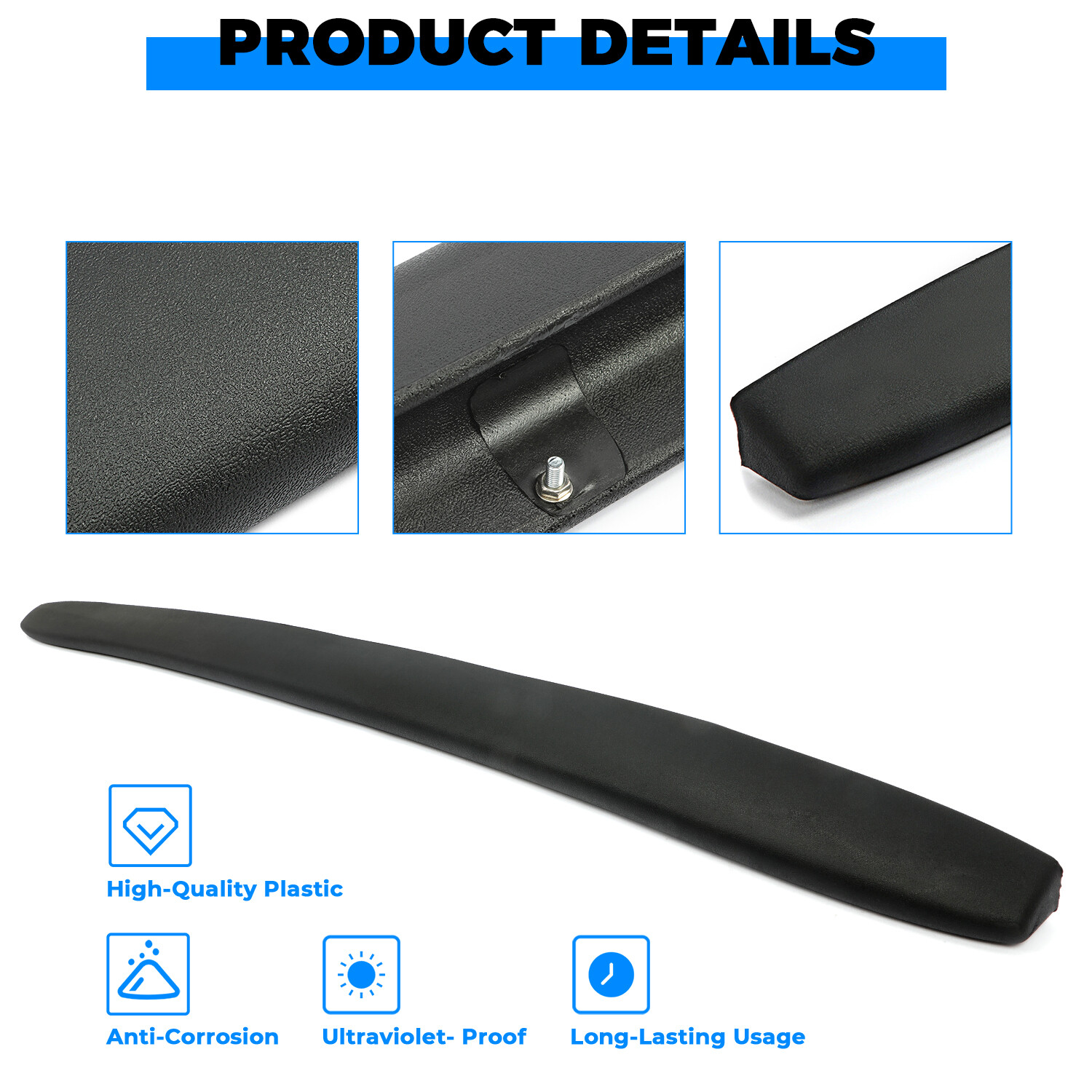 FOR 1967-1972 Chevy / GMC C10 Truck Dash Pad Cover- Black 67 68 69 70 71 72