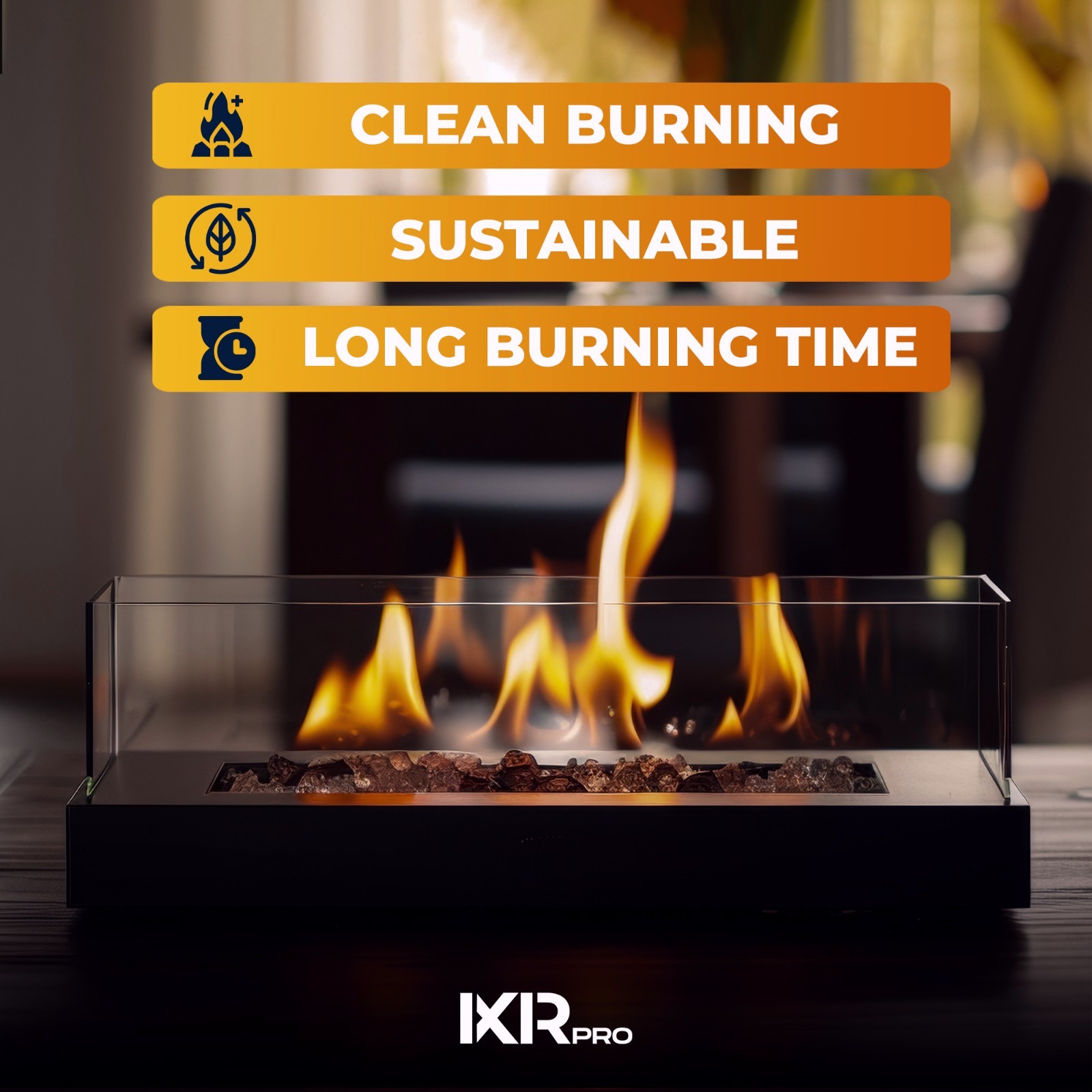 Bioethanol Fireplace Fuel 48 pcs – Clean Burning Ethanol Fuel