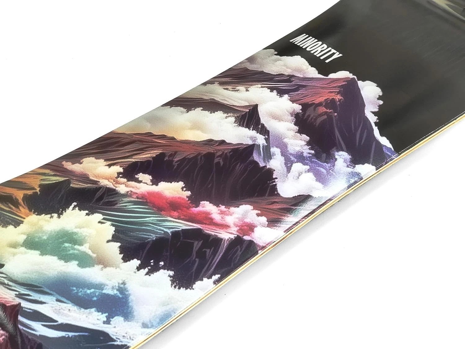 Downhill Maple Skateboard | 40-inch Drop Trough Deck | Made for Cruising Ride