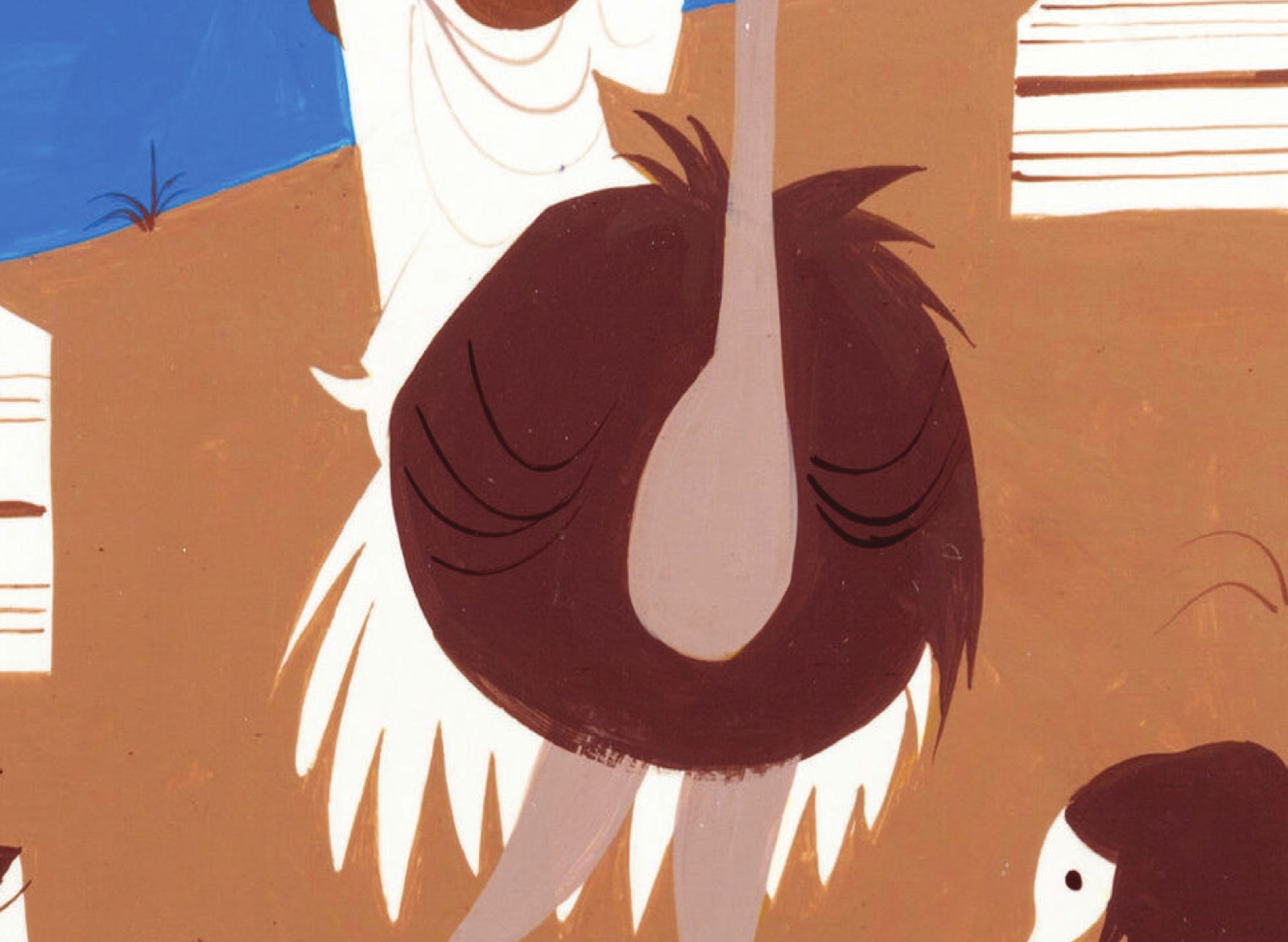 Small World Egypt Matte Poster 11x17 Mary Blair Print