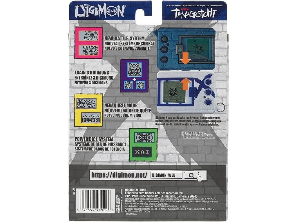 Digimon X Virtual Monster Pet by Tamagotchi - White/Blue