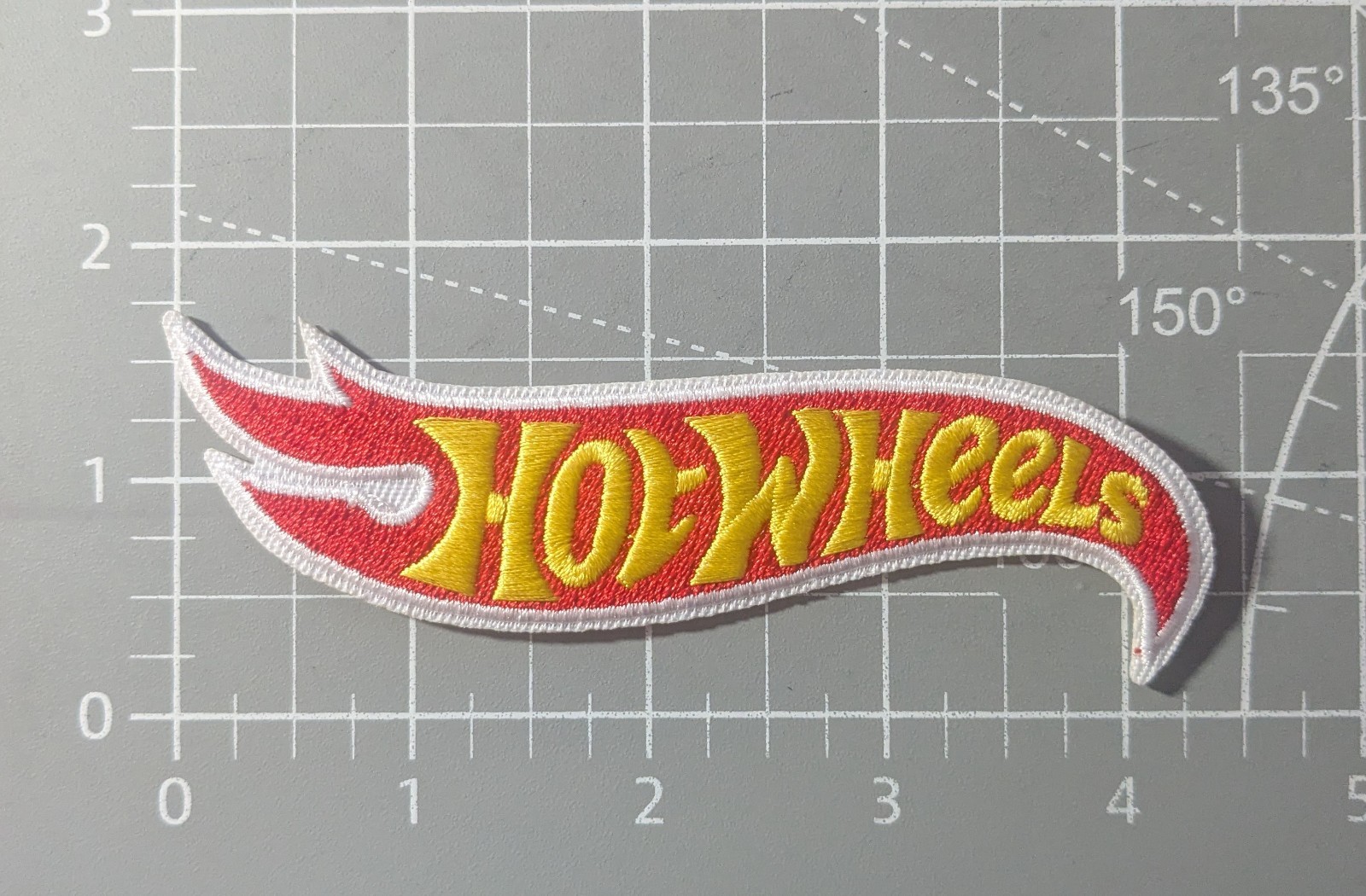 Hot Wheels Fan Patch Pop Art Racing Toy Cars Embroidered Iron On 2.75x4.5"
