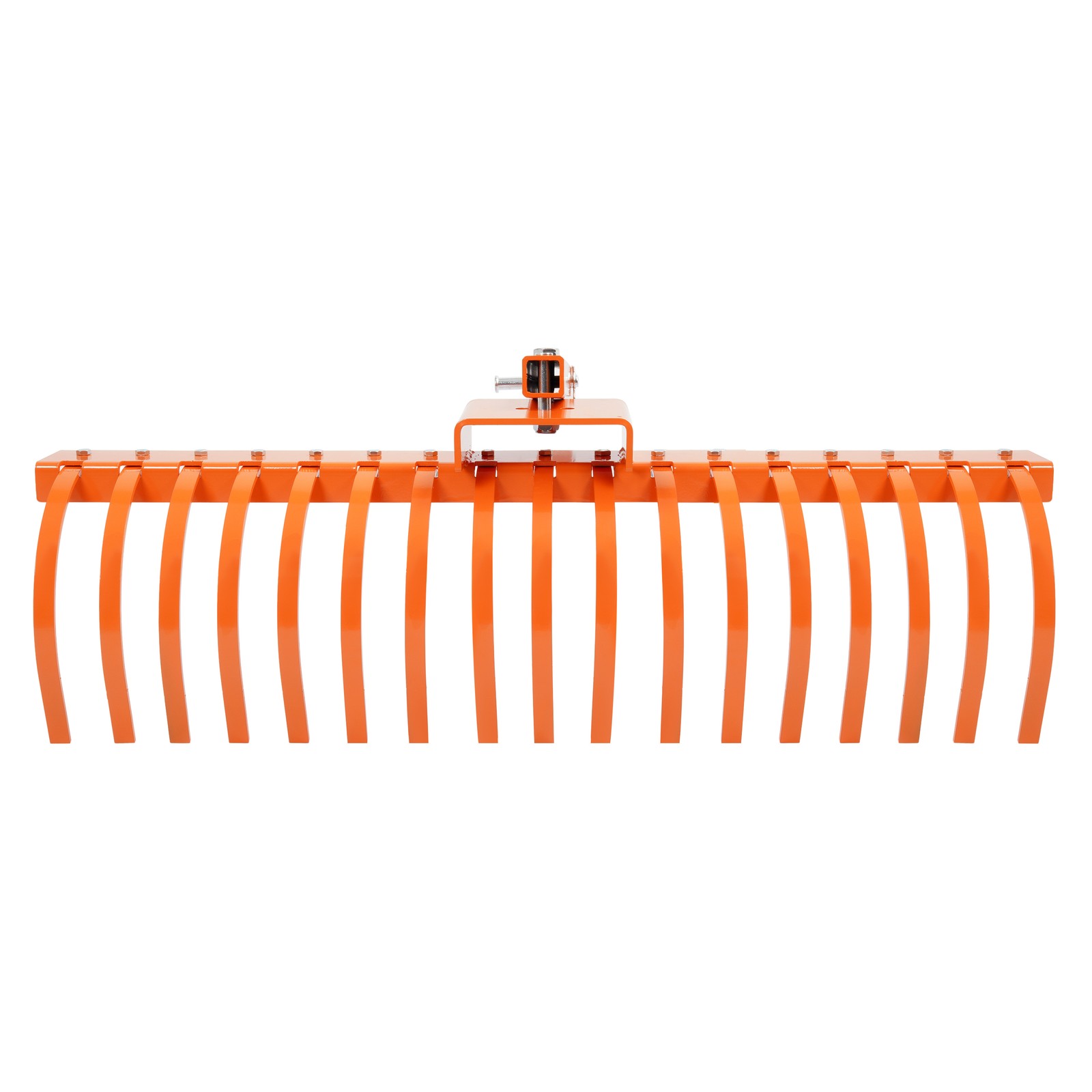 48" Landscape Rake Pine Straw Rake Rock Rake For 2" Receiver Tractor ATV/UTV