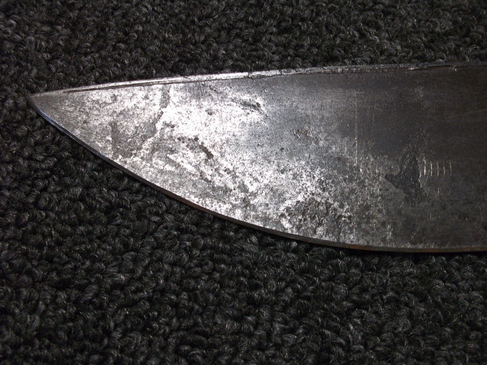 Vintage Mexican Bowie Knife Sayula Manuel Trujillo Forged Blade 13” Cuchillo