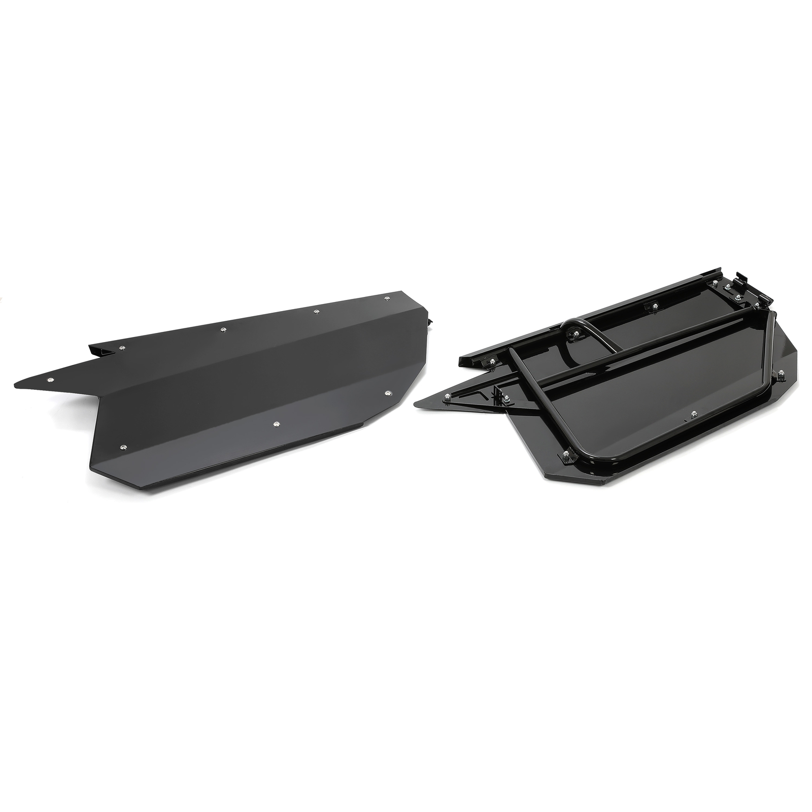 Black Aluminum Door Panel For CAN AM X3 1000 Full Doors 2017 2018 2019 -2023