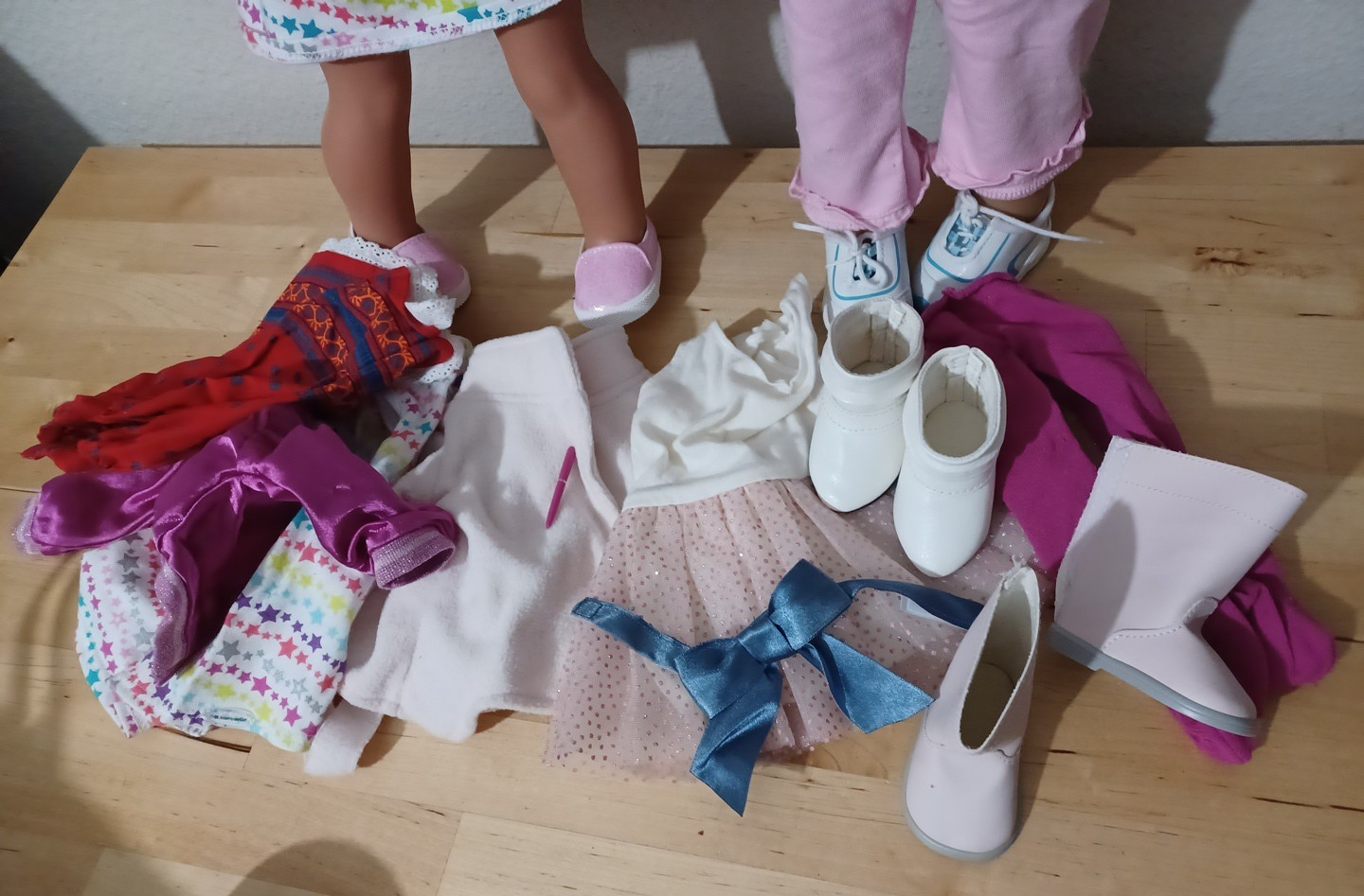 Set of two American Girl Dolls With Clothes As Is Used