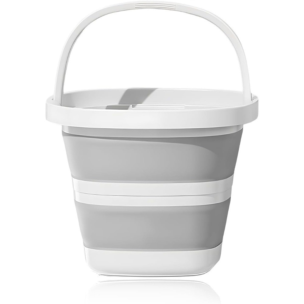 Collapsible Bucket Foldable Square Tub Compact Wash Basin Portable Plastic Wash