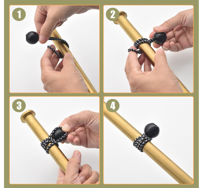 30 Pack Ball Bungee Cord, 6 Inch Heavy Duty Bungie Cord Balls Canopy Tarp Tie do