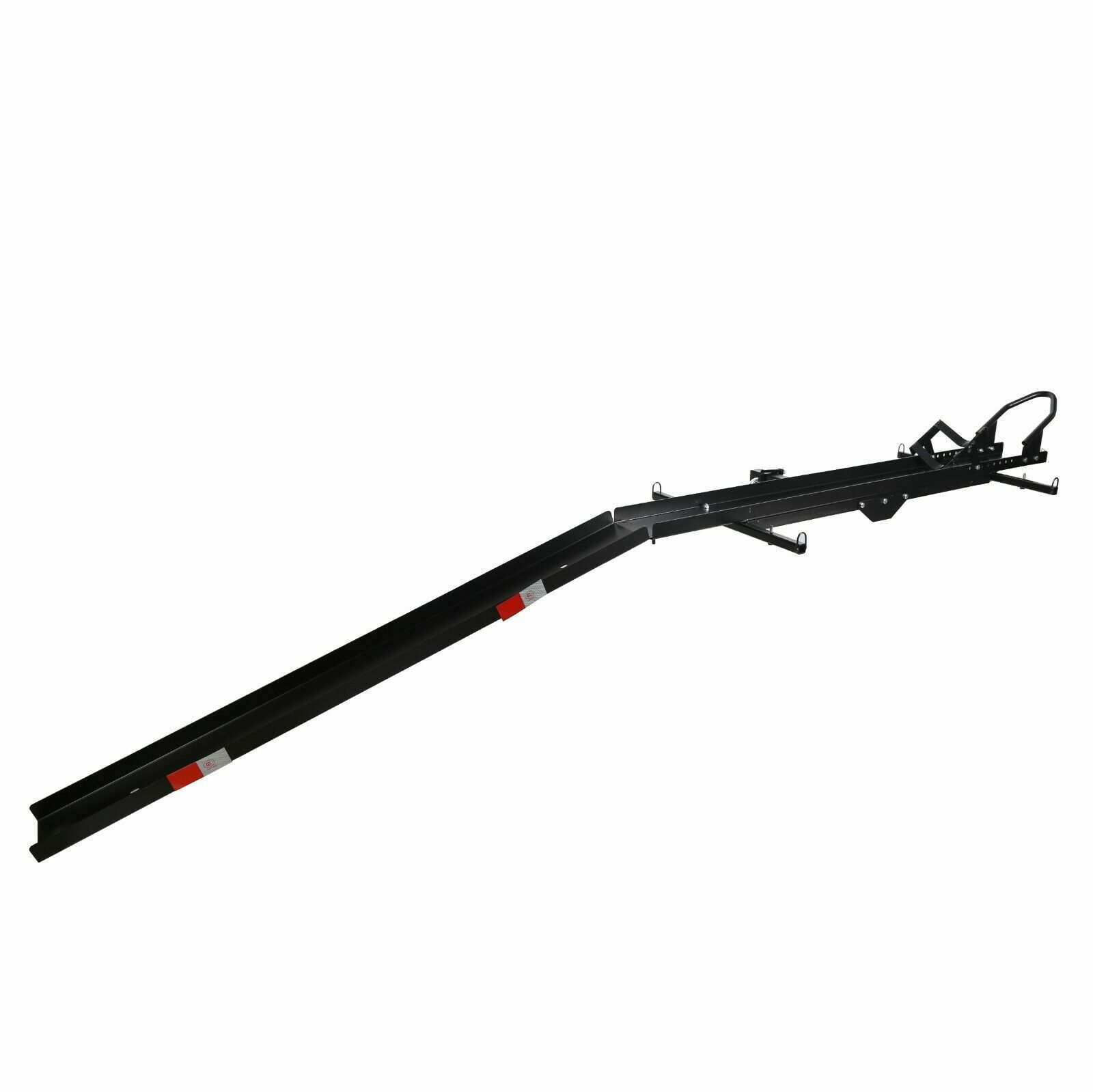 600LBS Black Motorcycle Carrier Hitch Mount Steel Dirt Bike Rack Hauler w/Ramp