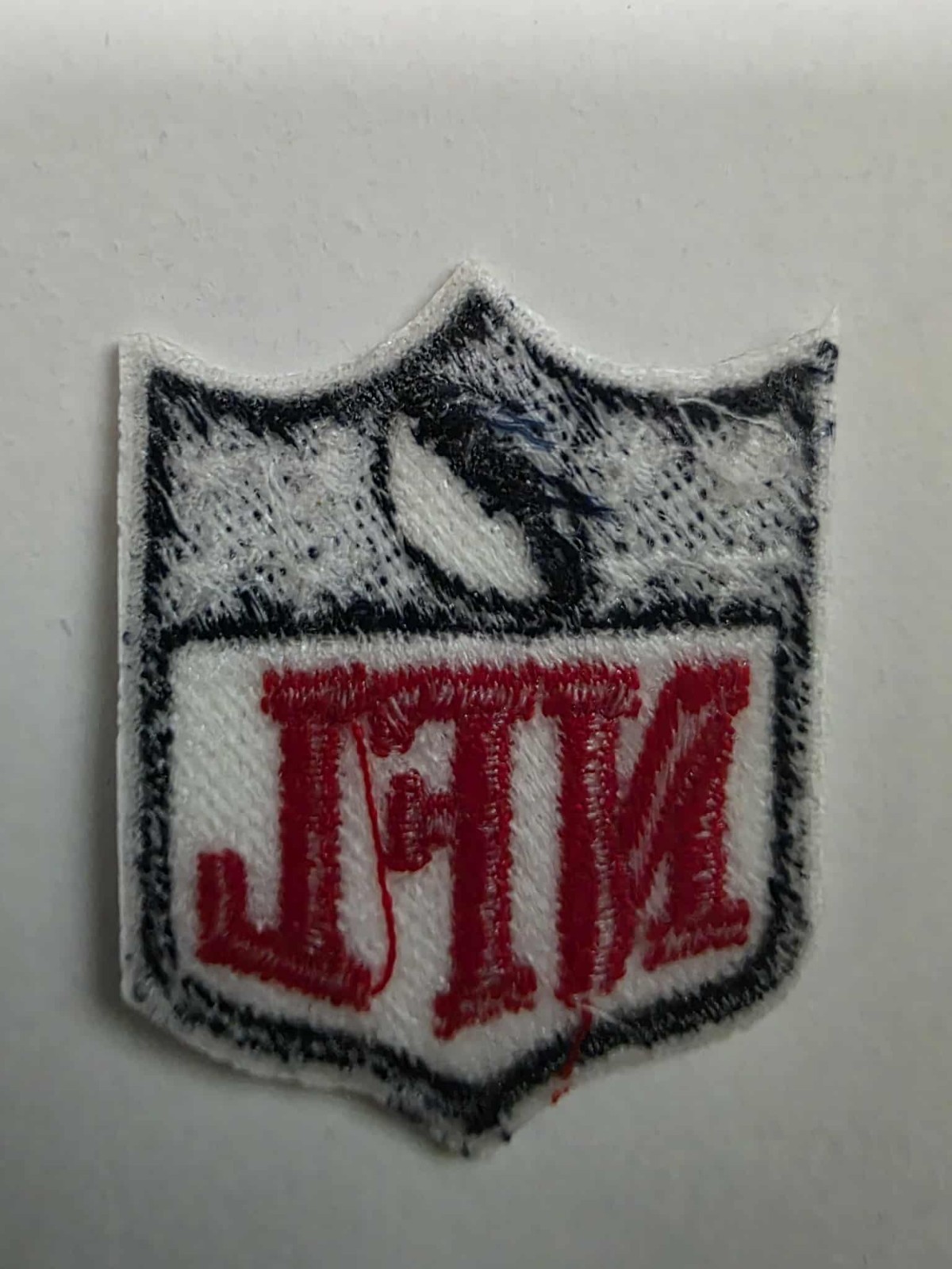 NFL 8 Star Football Logo 1.75-Inch Iron-On Embroidered Patch