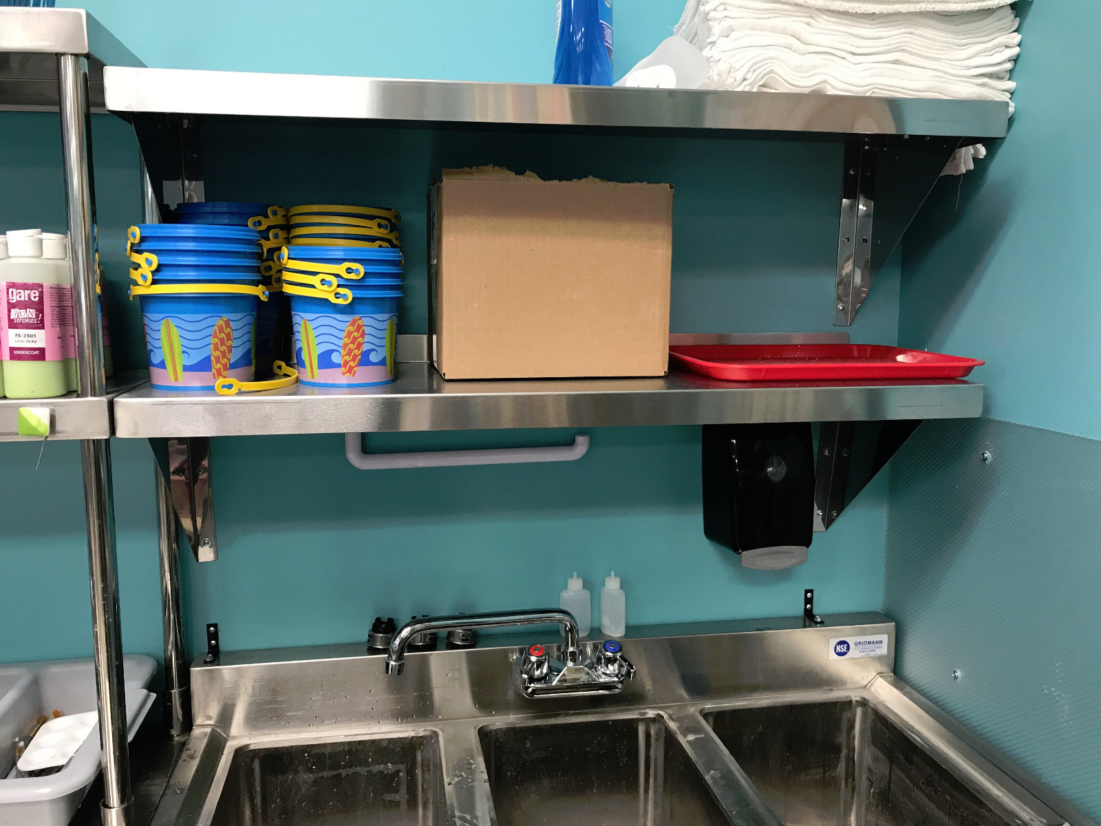 Commercial Stainless Steel Wall Shelf 16 18 Gauge Heavy Duty Table Overshelf NSF